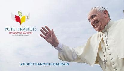 Diritti umani e dialogo Islam, oggi Papa Francesco in Bahrein